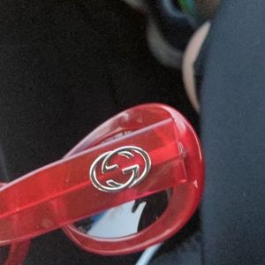 Gucci Mod Red Sunglasses MCM